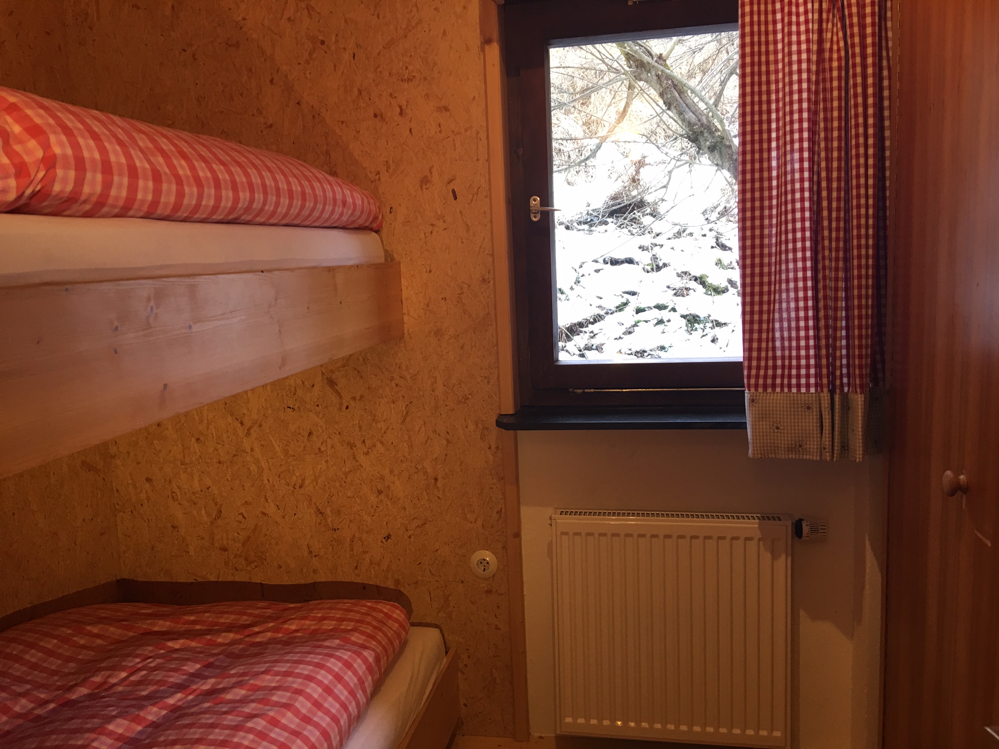 Schlafzimmer mit Stockbett